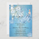 Search for princess quinceanera invitations Blue