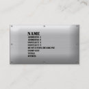 Search for cold business cards Modern