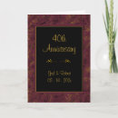 Search for 40th anniversary cards Fortieth