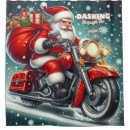 Search for santa shower curtains Vintage