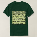 Search for notebook tshirts Writer