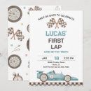 Search for race track birthday invitations Racing birthday party