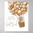Search for baby shower guest book posters Simple