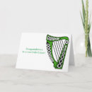 Search for irish harp cards Ireland