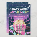 Search for backyard movie night birthday invitations For kids