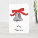Search for silver bells christmas cards Red