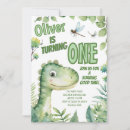Search for baby dinosaur birthday invitations Baby boy