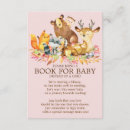 Search for woodland baby girl shower invitations Forest