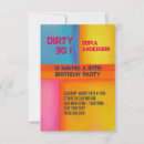 Search for abstract art invite invitations Pink