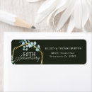 Search for 50th anniversary return address labels Calligraphy