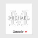 Search for monogram decal stickers Elegant