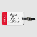 Search for flight crew luggage tags Aeroplane