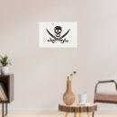Search for pirate flag posters Skull and bones