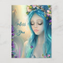 Search for blue fairy postcards Princess