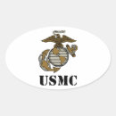 Search for globe oval stickers United states marine corps