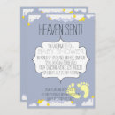 Search for heaven sent baby shower invitations Stars