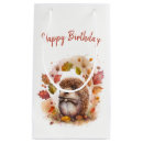Search for hedgehog gift bags Autumn