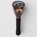 Search for yorkie golf head covers Santa