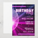 Search for neon purple postcards Disco ball