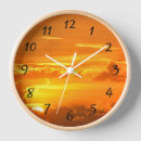 Search for orange sky Background