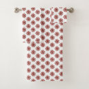 Search for candy cane bathroom accessories Red