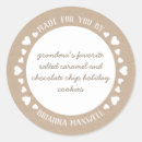 Search for rustic brown kraft paper stickers White