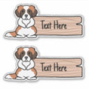 Search for saint bernard stickers Cute