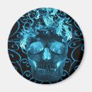 Search for flaming skull magnets Halloween
