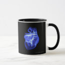 Search for human heart mugs Illustration