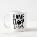 Search for football game day mugs Touchdown