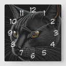 Search for black felines art Yellow eyes