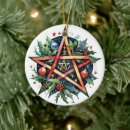 Search for pentagram christmas tree decorations Pentacle