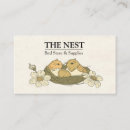Search for nest business cards Bird