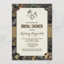 Search for deer bridal shower invitations Camo