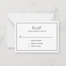 Search for plain white rsvp cards Basic