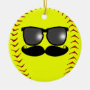 Search for cute softball christmas tree decorations For her