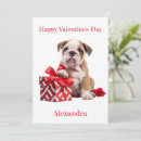 Search for english bulldog valentines day cards Heart
