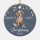 Search for labrador retriever christmas tree decorations Cute puppy