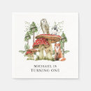Search for enchanted forest napkins Woodland