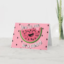 Search for watermelon birthday cards One in a melon