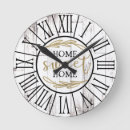 Search for home sweet home clocks Rustic