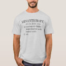 Search for misanthrope tshirts Funny