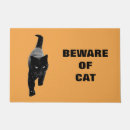Search for beware of cat doormats Animal