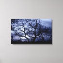 Search for midnight blue canvas prints Dark