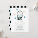 Search for tea party baby boy shower invitations Cute