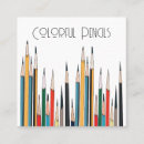 Search for pencils business cards Education
