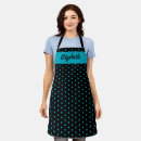 Search for blue polka dot aprons Kitchen