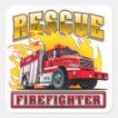 Search for fire rescue stickers Flame