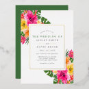 Search for palm leaf wedding invitations Flowers