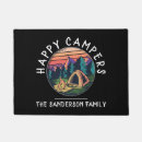 Search for camping tent doormats Happy campers